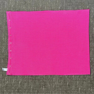 Ivivva by Lululemon Village Chill Scarf Infinity w Snaps Pink Stripes